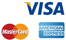 使用できるクレジットカード、visa,mastercard,american express